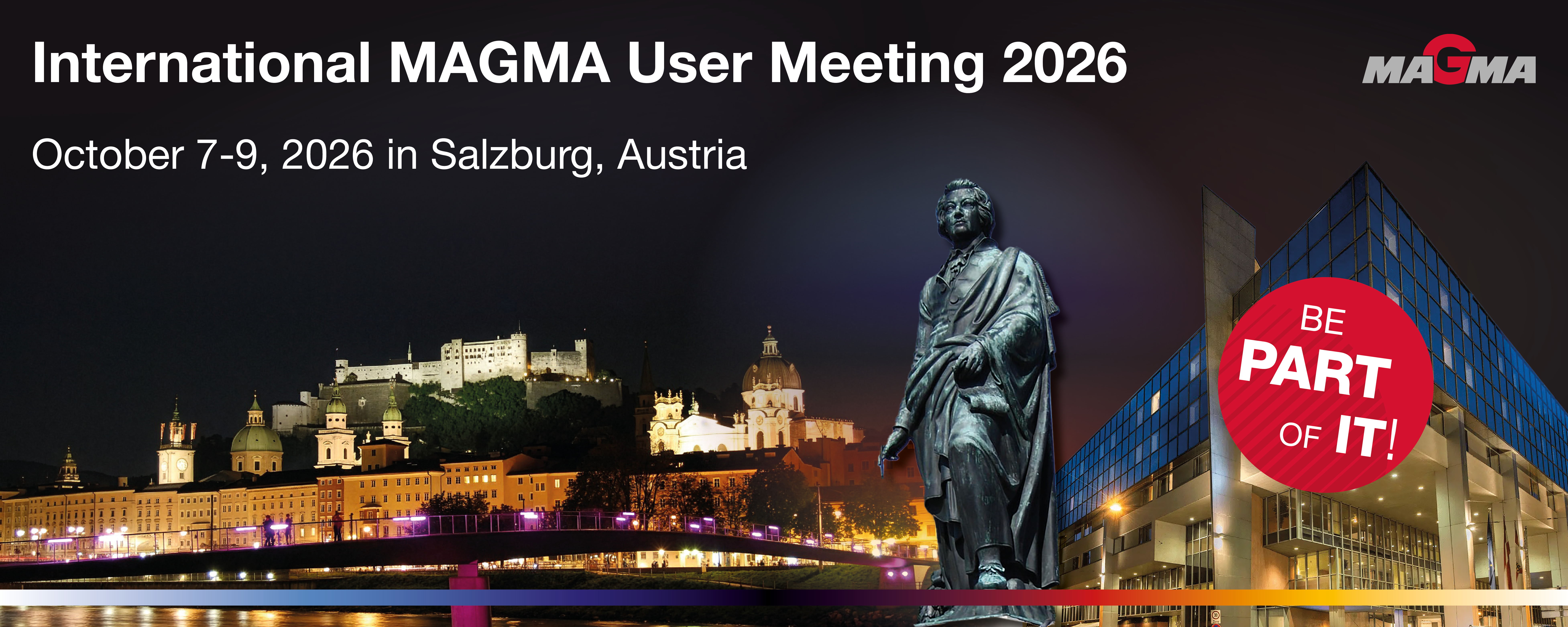International MAGMA User Meeting 2026 - Header (c) MAGMA